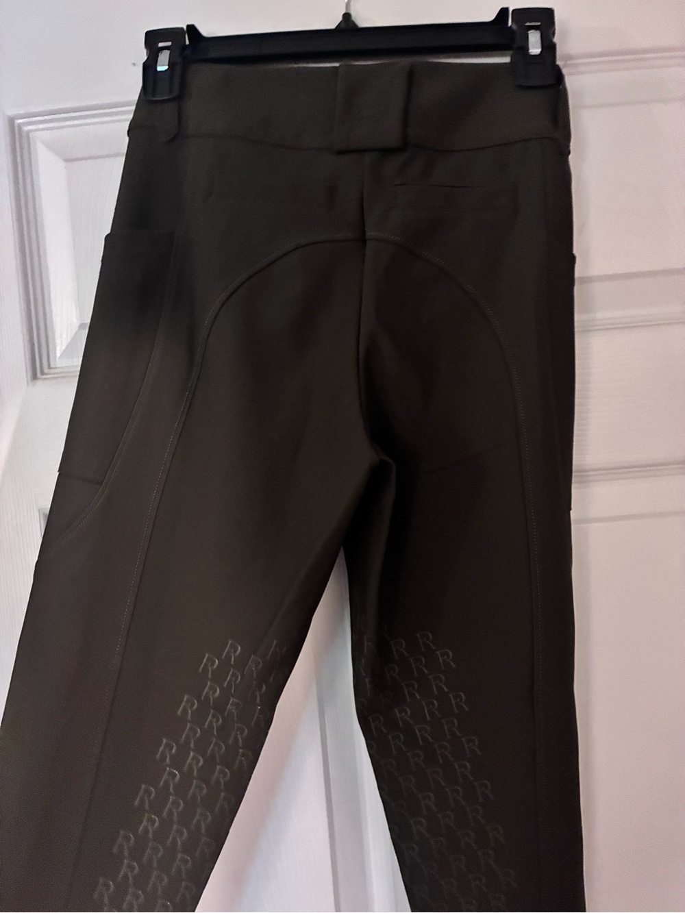 Women’s Free Ride PRO  Equestrian breeches with knee patches in Olive size 24